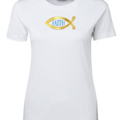 W/Faith - Ladies Tee - On Special!