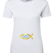 W/Faith - Ladies Tee - On Special!