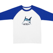 Fear the Fin - RAMO - Kids Raglan