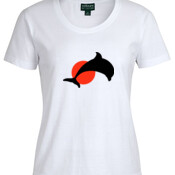 W/Dolphin - Ladies Tee - On Special!