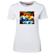 Surfs Up/W - Ladies Tee - On Special!