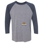 sneakers - Next Level - Tri-Blend Baseball Raglan Tee