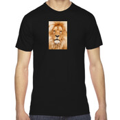 African Lion - American Apparel Unisex Fine Jersey Short-Sleeve T-Shirt